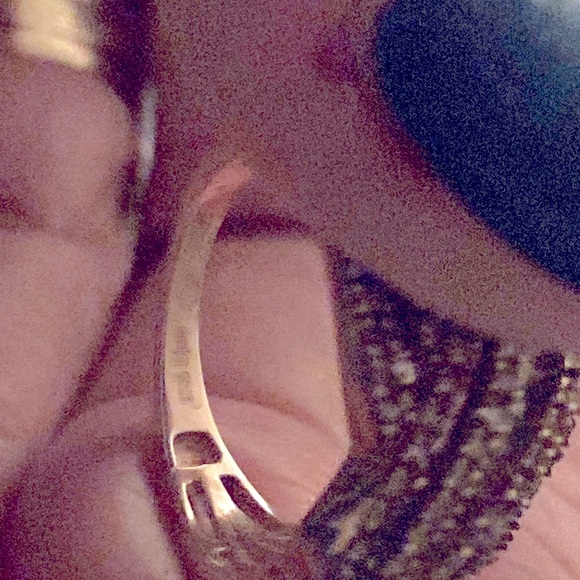 NWT Natural 1/2 ctw Champagne Diamond ring in RG over sterling size 6 - Picture 5 of 6